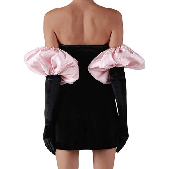 Sleeve Corset Mini Dress - Picture 2 of 6